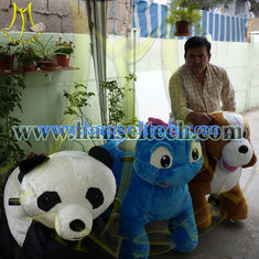 الصين Hansel animal rides parent animal rider motorized plush riding animals المزود