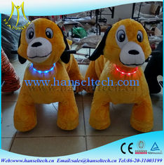 الصين Hansel hot selling battery operated plush animal toy indoor plush electrical animal toy kiddie rides المزود