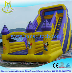 الصين Hansel top selling china outdoor use inflatable bouncer slide soft play equipment المزود