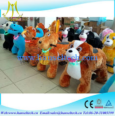 الصين Hansel children rides used kiddie rides train funny amusement park games plush electrical animal toy car for shopping المزود