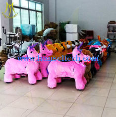 الصين Hansel rides for kids cheap amusement ride zippy rides for sale	horseback riding machine  factory animal scooter المزود