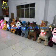 الصين Hansel plush toy on animaks rides for sales electric riding animals playground equipment rocking mechanical animals المزود