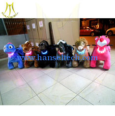الصين Hansel battery motorized animals electric ride motorized toy mechanism animal toy ride for mall indoor game machine المزود