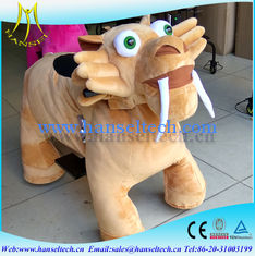 الصين Hansel animales montables ride on animal toy animal robot for sale kids amusement park electric elephant plush ride المزود
