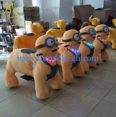 الصين Hansel plush toys stuffed animals on wheels happy ride toy animal electric ride hot in shopping mall coin operated ride المزود