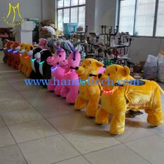 الصين Hansel commercial kid rides portable small merry go round carousel for sale ride on animals in shopping mall المزود