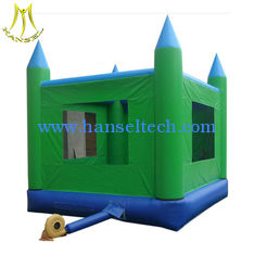 الصين Hansel Popular inflatable small slide jumping amusement park inflatable bouncers manufacturer المزود