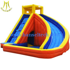الصين Hansel wholesale commercial bouncy castles water slide manufacture in Guangzhou panyu المزود