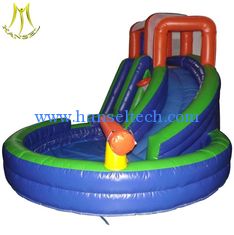 الصين Hansel children amusement park equipment kids indoor inflatable slide for sale المزود