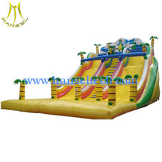 الصين Hansel low price outdoor games cheap inflatable water slide for kids wholesale المزود