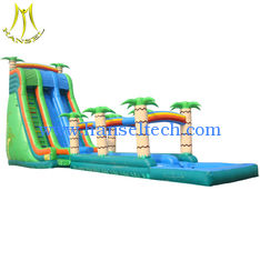 الصين Hansel PVC material inflatables and used amusement park water slide for sale المزود