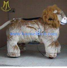 الصين Hansel motorized plush riding animals plush animal petting zoo kids riding horse toy for sale المزود