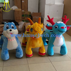 الصين Hansel  cheap kids plush toy electric cars for kids ride on animal toy unicorn المزود