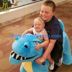 الصين Hansel motorized animal dinosaur ride plush toy animal kids ride on toy for birthday parties المزود