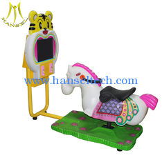 الصين Hansel electronic children amusement park game machine video horse المزود