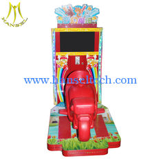 الصين Hansel amusement park kiddie rides coin operated horse racing game machine المزود