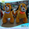 Hansel hot selling battery operated plush animal toy indoor plush electrical animal toy kiddie rides المزود