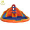 Hansel popular outdoor commercial bouncy castles water slide with pool fr wholesale المزود