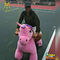 Hansel plush toy kid rides on animals  riding animal toy horse with sound المزود