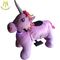 Hansel latest moving unicorn electricride  coin operated electric motorized plush riding animals المزود
