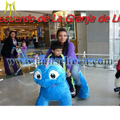 الصين Hansel animales montables riding dinosaur toys dinosaur animal rides for shopping mall المزود