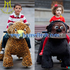 الصين Hansel Guangzhou popular kids entertainment rides toy riding plush animal rides المزود