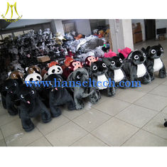 الصين Hansel stuffed animals with battery coin operated animal ride min happy car المزود