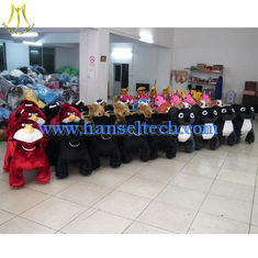 الصين Hansel Kid Plush Toy Bike Stuffed Animals / Ride On Toys Animal Rides Mall المزود