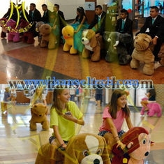 الصين Hansel coin operated indoor ride on animals electric rides with rechargeable battery in hire rental المزود