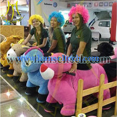 الصين Hansel outdoor animals riding for kids amusement with various music in game center المزود