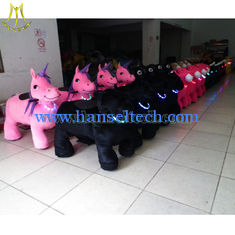 الصين Hansel Best selling cheap mini amusement park animal rides with chargeable battery for sale المزود