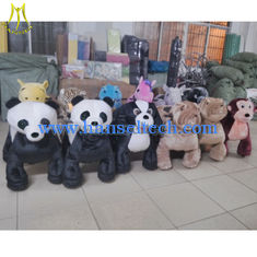 الصين Hansel Best selling kid scooter electric horse plush toys stuffed animals on wheel in shopping mall المزود