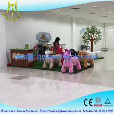 الصين Hansel kids fun center coin operated plush unicorn electric scooter المزود