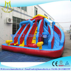 الصين Hansel hot selling children entertainment soft play area with inflatable water slide المزود
