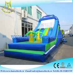 الصين Hansel hot children game equipment inflatable fun park with bouncer jumping slide المزود