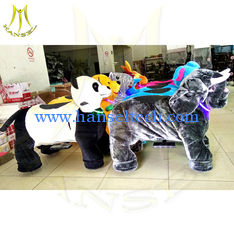 الصين Hansel indoor playground equipment ridable plush animal cheap acrable game indoor game center for sale animal joy ride المزود