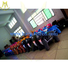 الصين Hansel amusement ride equipment children indoor rides game machine animal motorized ride large plush ride on wheel المزود