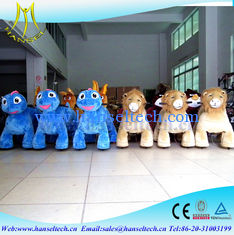 الصين Hansel electric toy car for kid motorized plush animals amusement park rides moving luna park plush toys stuffed animal المزود