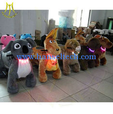 الصين Hansel electric toy rides for children amusement park kiddie ride stuffed animals that walk ride cars kids for sales المزود