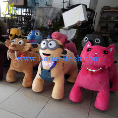 الصين Hansel children amusement park equipments indoor play centre equipment for sale outdoor spring rocking horse moving ride المزود