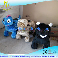 الصين Hansel mini amusement ride walking dragon ride coin operated battery operated zoo animal toys ride on animal toy المزود