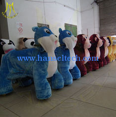الصين Hansel playground indoor play toy entertainment hansel tech ride on animal unicorn kiddie ride for sale coin operated المزود