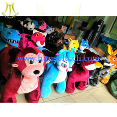 الصين Hansel  indoor amusement park ride plush animal electric scooter horse scooter for adults commercial electric ride on المزود