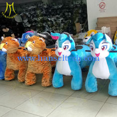 الصين Hansel kids play machine rides happy ride toy animal scooter ride hot in shopping mall coin operated kids ride machine المزود