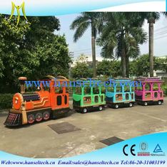 الصين Hansel high quality children electric train train electric amusement kids train for sale battery operated train rides المزود