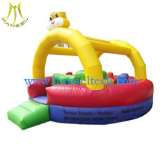 الصين Hansel hot selling commercial inflatable jumping bouncer castle inflatable playground manufacturer المزود