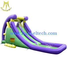 الصين Hansel amusement water park inflatable playground slides for kids in entertainment center المزود