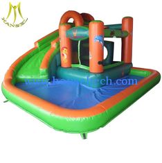 الصين Hansel cheap outdoor inflatable water slide for adult in amusement water park المزود