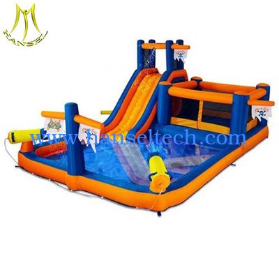 الصين Hansel low price kids used inflatable water slide for sale in Guangzhou China المزود