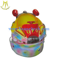 الصين Hansel   children outdoor amusement fiber glass coin operated UFO ride المزود
